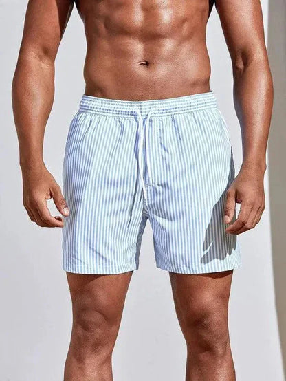 Comfortable Men's Beach Shorts Quick Dry Adjustable Waist - Nocini