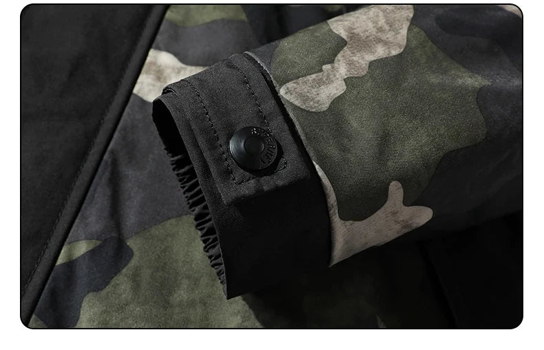 Mossy Green Camouflage Coat