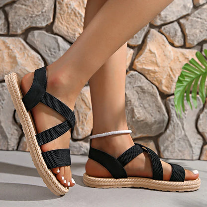 Natural Fiber Beach Sandals
