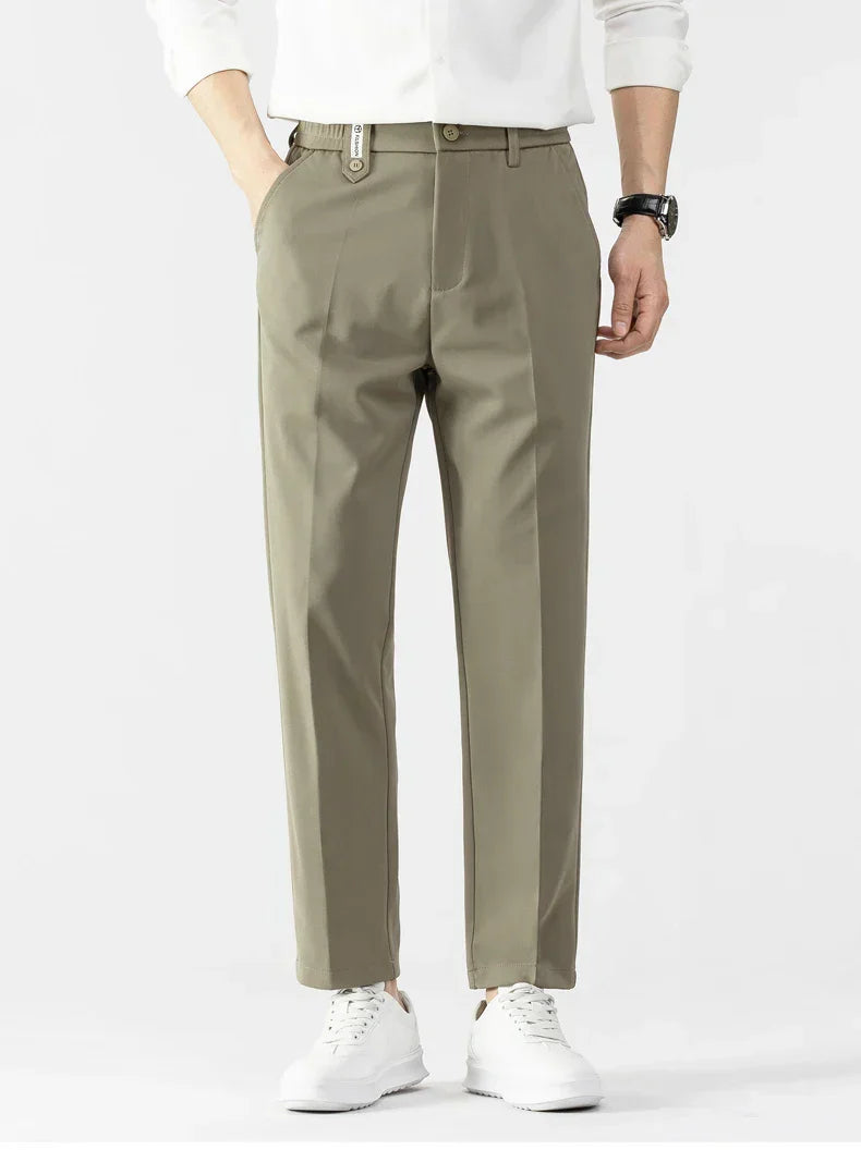 Slim Fit Business Pants Lightweight Comfortable Style