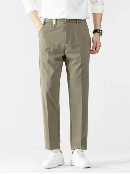 Slim Fit Business Pants Lightweight Comfortable Style