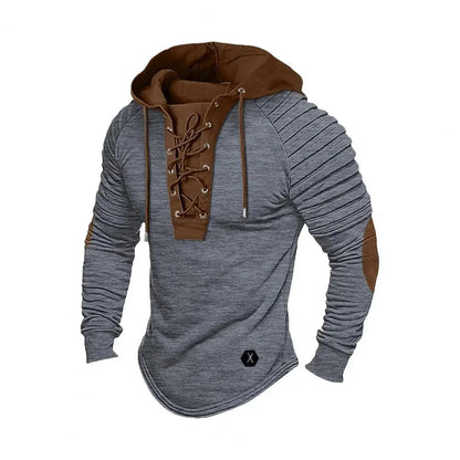 Fashionable Mens Slim Fit Hooded Sweatshirt