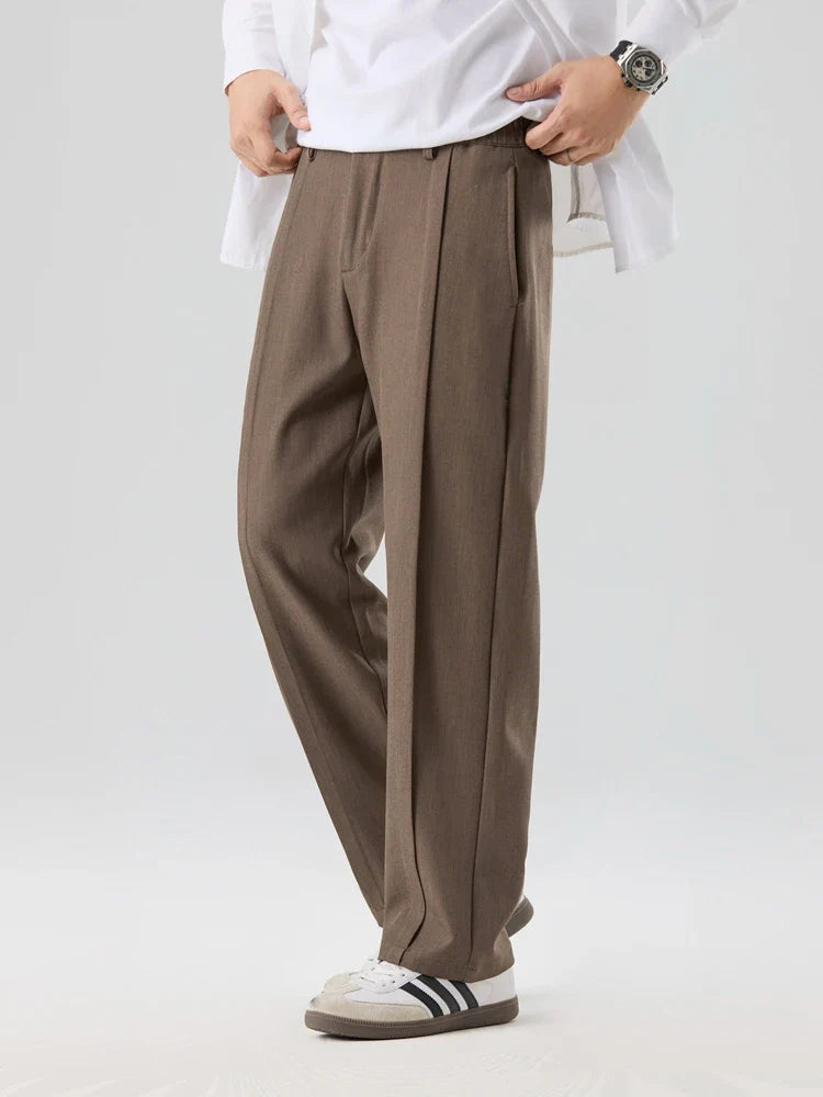 Classic Fit Flat Front Pant