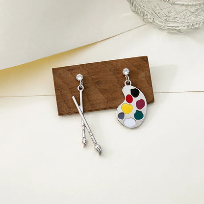 Chic Drop Pendant Earrings