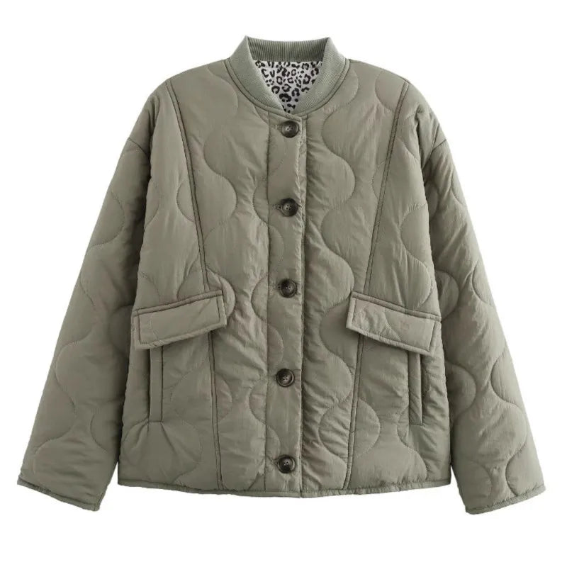 Comfortable Quilted Cotton Coat