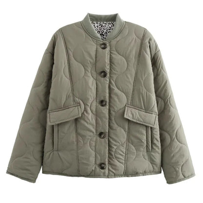 Comfortable Quilted Cotton Coat