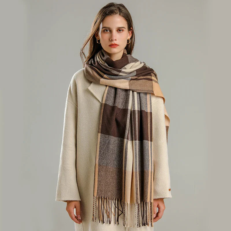 Soft Fringe Winter Scarf - Nocini