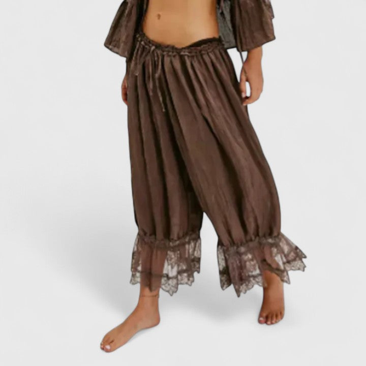 Relaxed Fit Women's Trousers