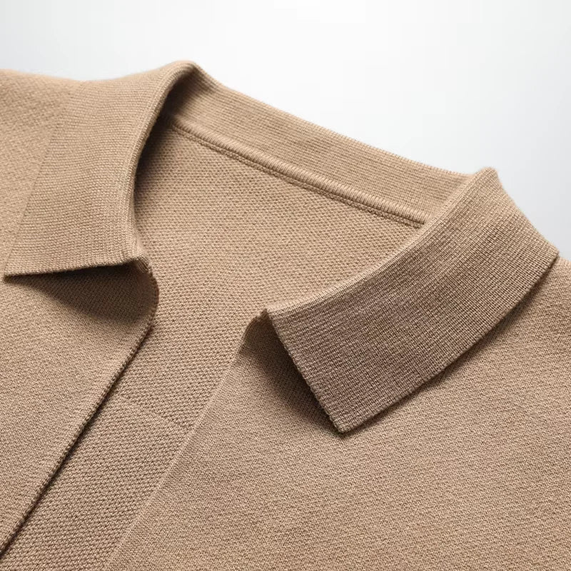 Cozy Crew Neck Sweater Cardigan