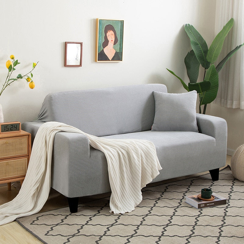 Fuzzy Grip Furniture Cover Non Slip Couch Protector