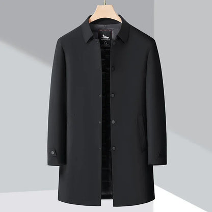 Waterproof Long Winter Trench Coat