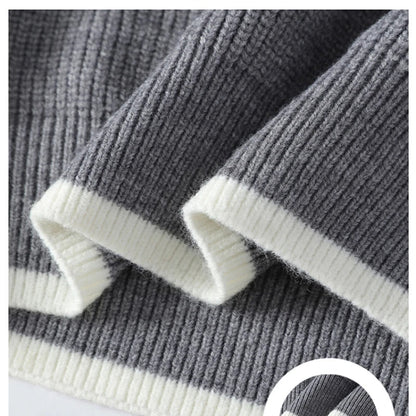 Casual Fit Crew Neck Sweater
