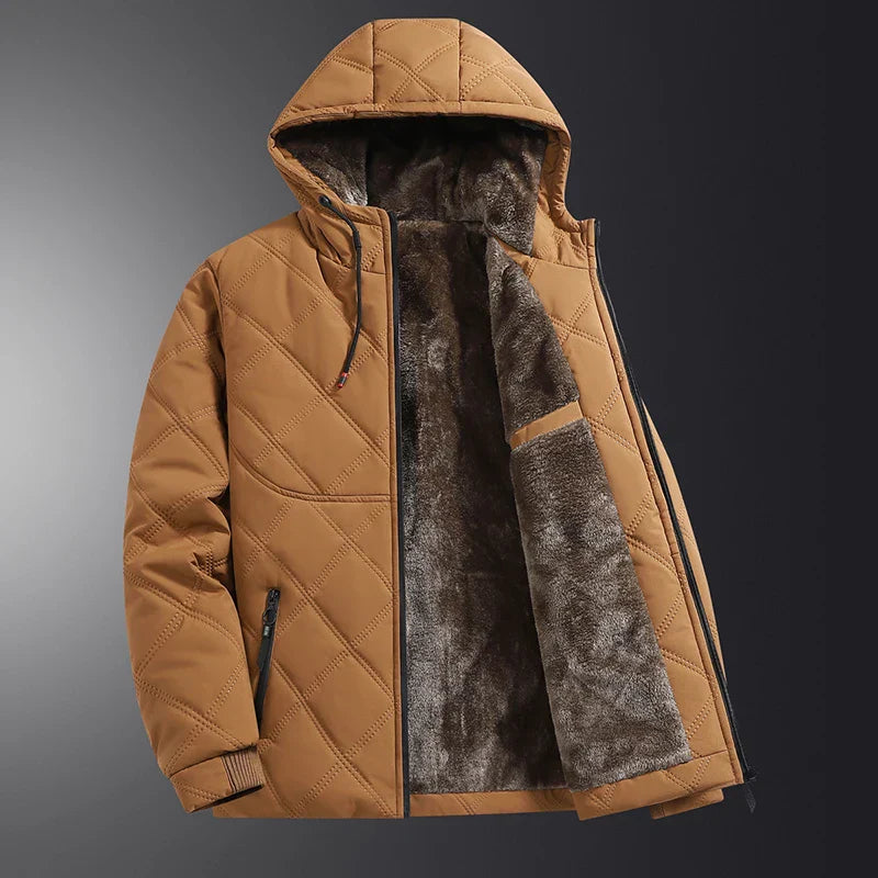 Casual Quilted Parka Jacket