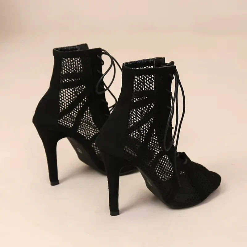 Chic High Heels with Buckle Strap - Olytrend