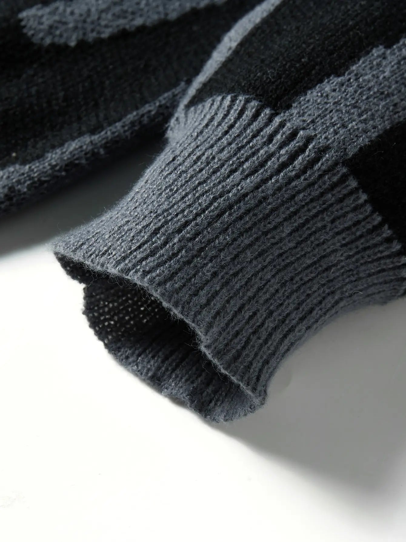 Unique Textured Crew Neck Sweater