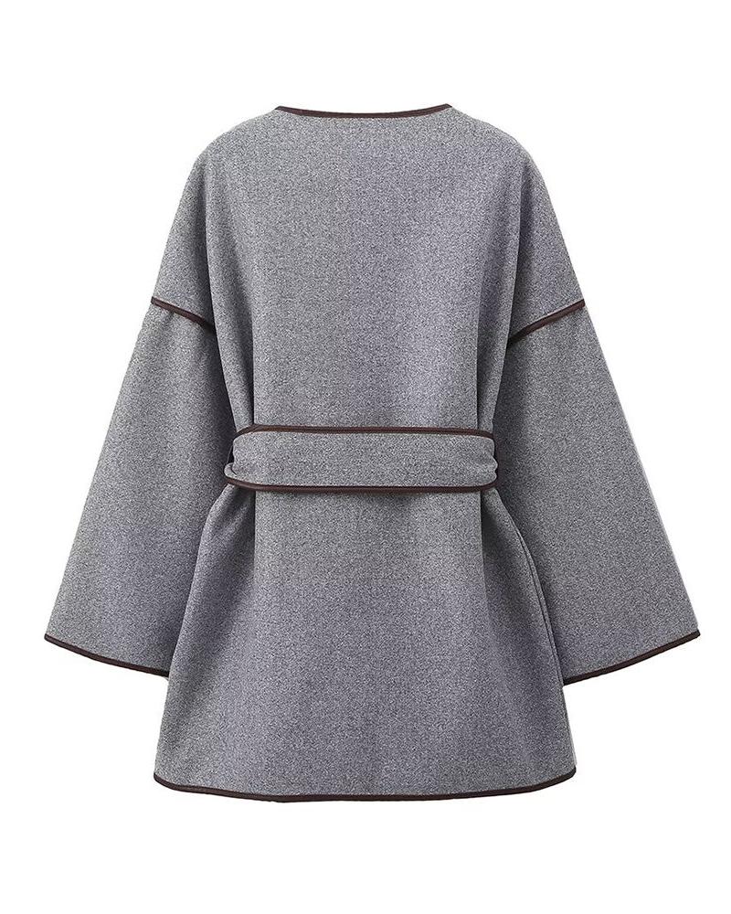 Delicate Floral Women's Coat