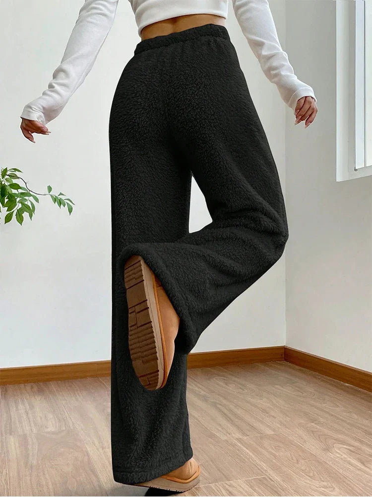 Plush Fleece Jogger Pants