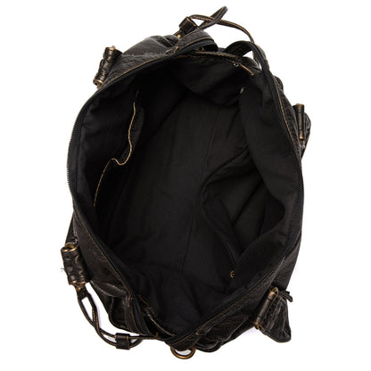 Stylish Faux Leather Tote Shoulder Bag