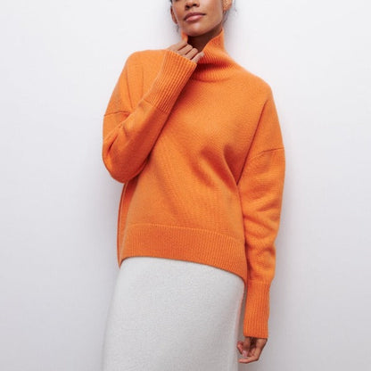 Cozy Women's Oversized Crew Neck Winter Sweater
