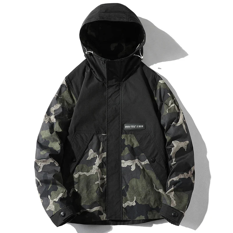 Mossy Green Camouflage Coat