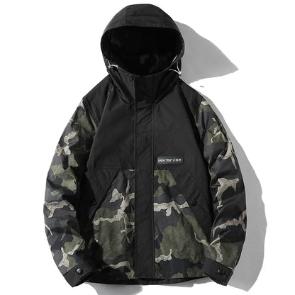 Mossy Green Camouflage Coat