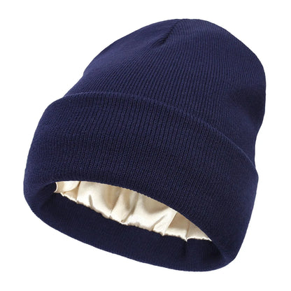 Warm Ribbed Winter Cuffed Beanie