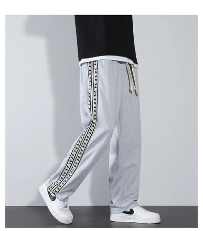 Casual Striped Jogger Pants