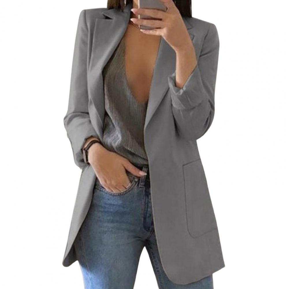 Women's Elegant Fitted Office Blazer