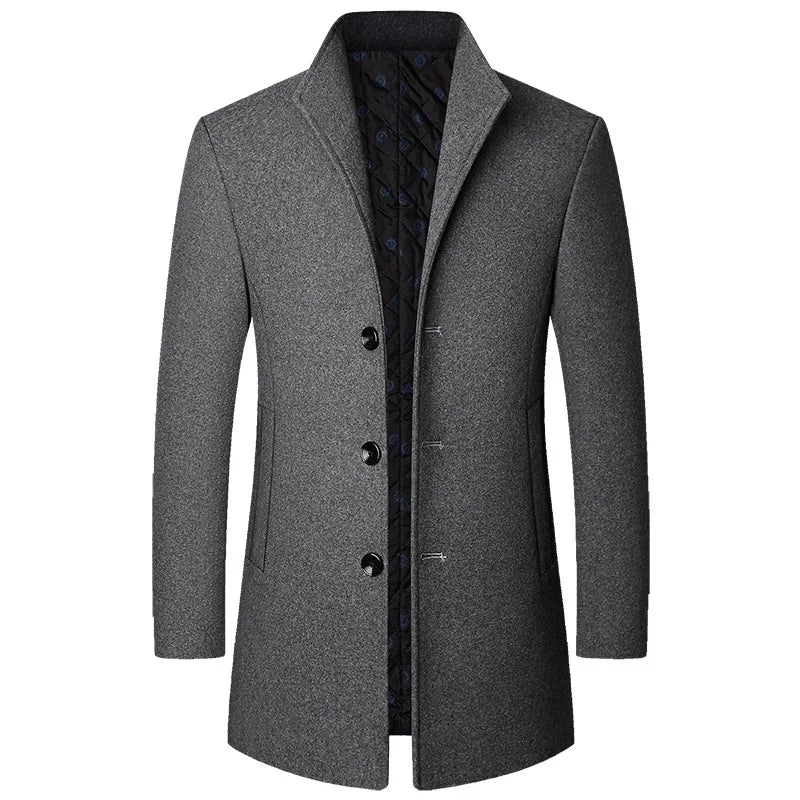 Timeless Men's Wool Winter Coat