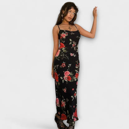 Pretty Floral Summer Party Dress