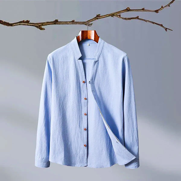 Casual Fit Button Down Shirt with Classic Collar - Nocini