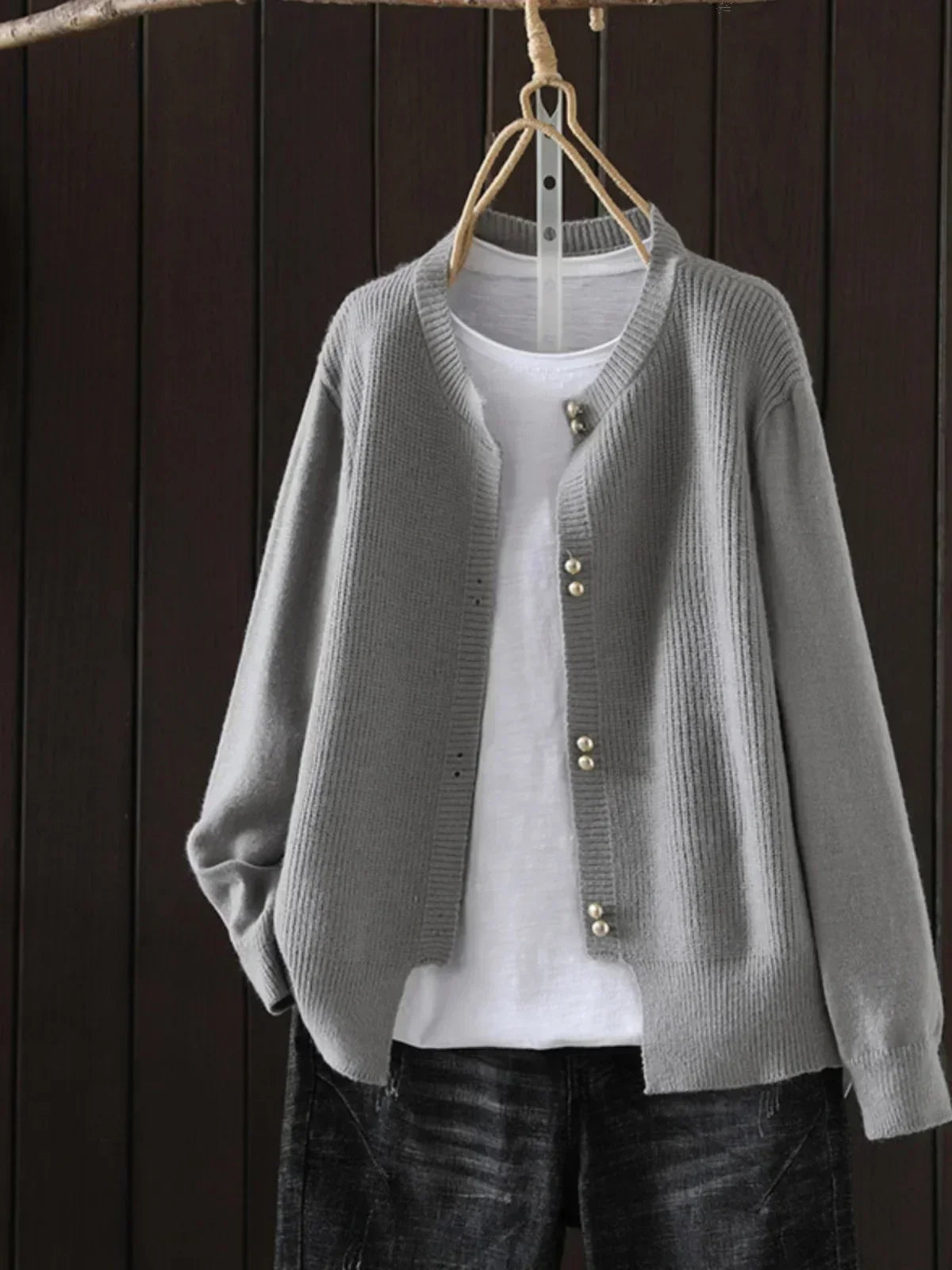 Soft Josephine Knitted Cardigan - Olytrend