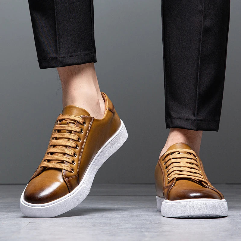 Premium Leather Running Shoes - Nocini