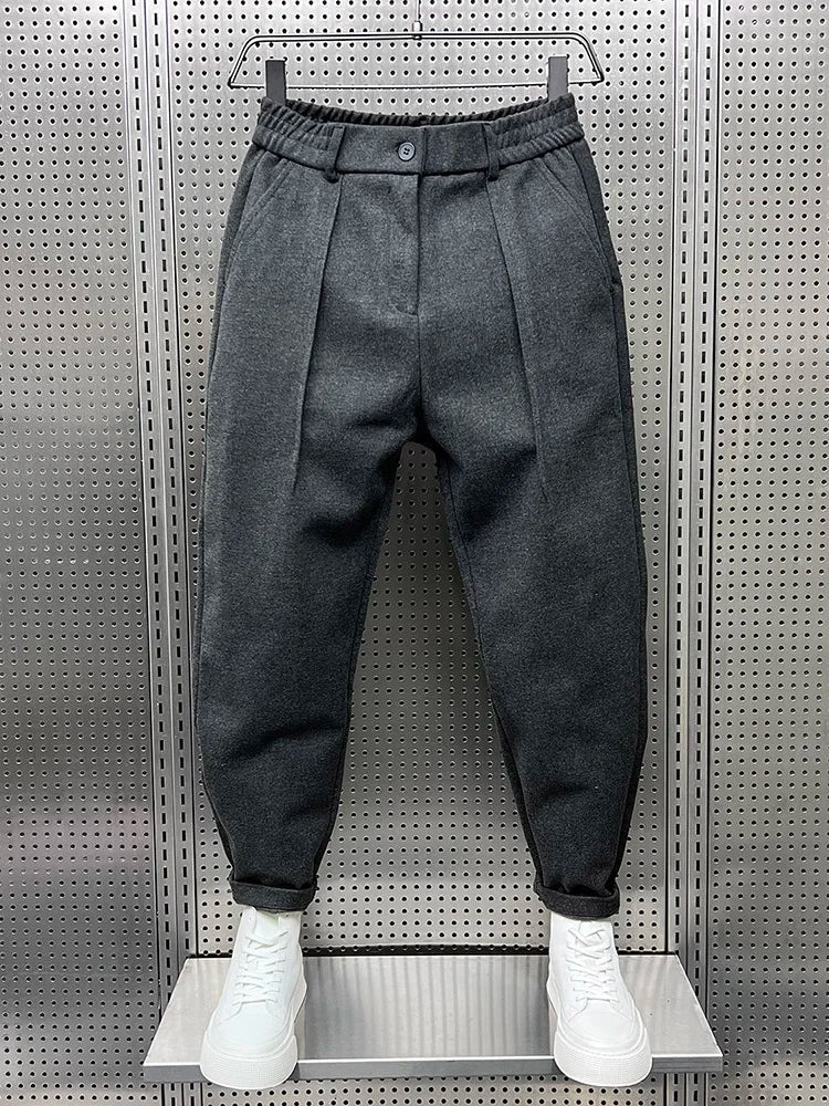 Lucas | Men's Slim Fit Classic Dress Trousers
