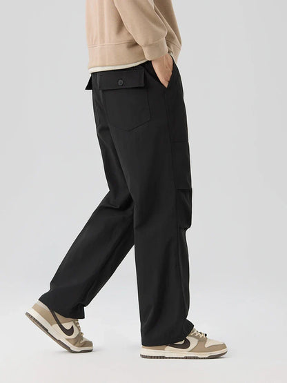 Relaxed Fit Utility Pants