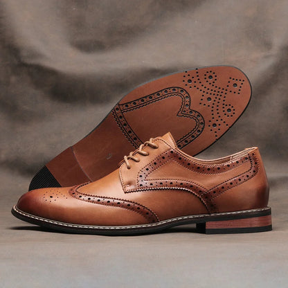 Classic Leather Lace Up Shoes