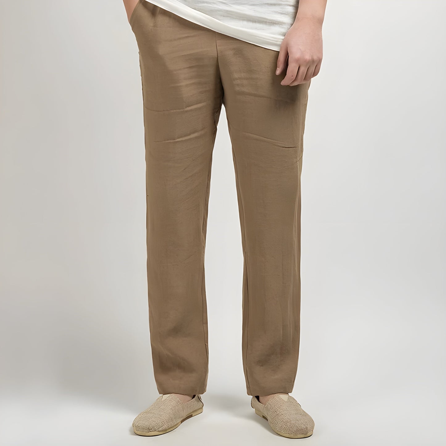 Classic Cotton Casual Pants