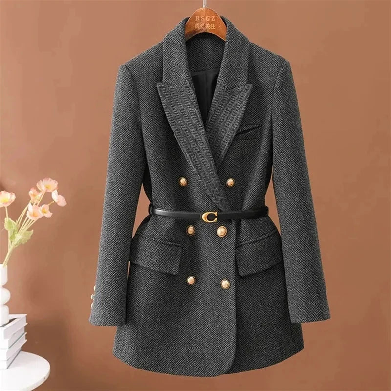 Classic Wool Blazer | Tailored Fit Jacket - Nocini