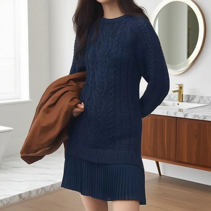 Stylish Women's Sweater Dress