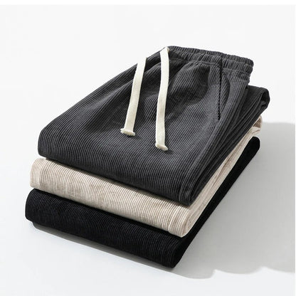 Navy Blue Fleece Jogger Pants