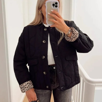 Comfortable Quilted Cotton Coat - Nocini