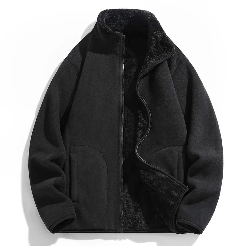 Cozy Fleece Lined Casual Jacket