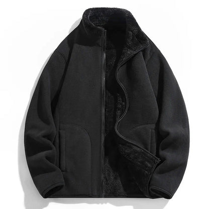 Cozy Fleece Lined Casual Jacket
