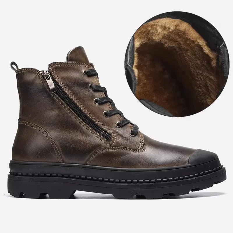 Classic Brown Ankle Boots