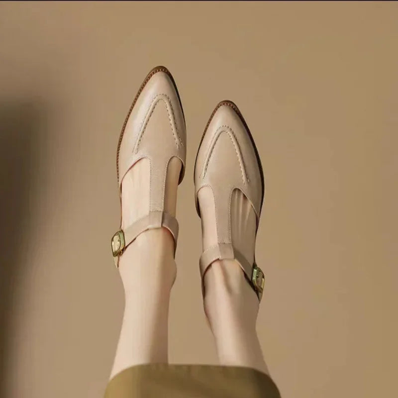 Elegant Buckle Dress Shoes for Women