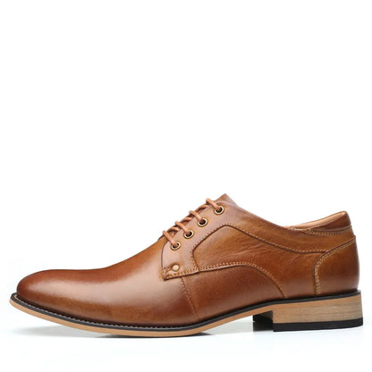 Classic Leather Oxford Shoes