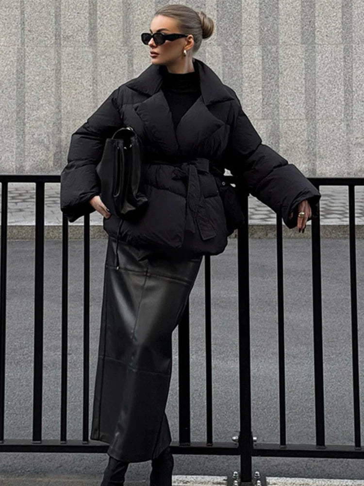Warm Women's Puffy Winter Coat