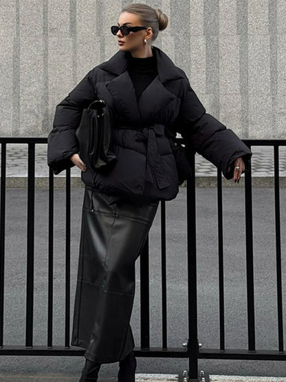 Warm Women's Puffy Winter Coat