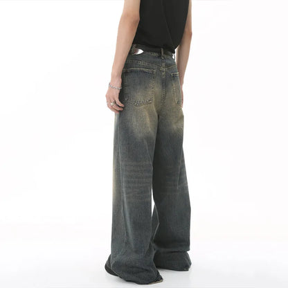 Comfortable Loose Fit Men's Winter Jeans