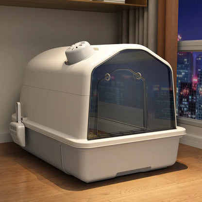 Large Odor Control Cat Litter Box